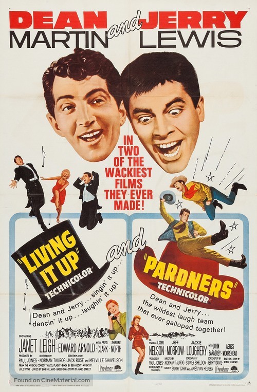 Living It Up - Combo movie poster