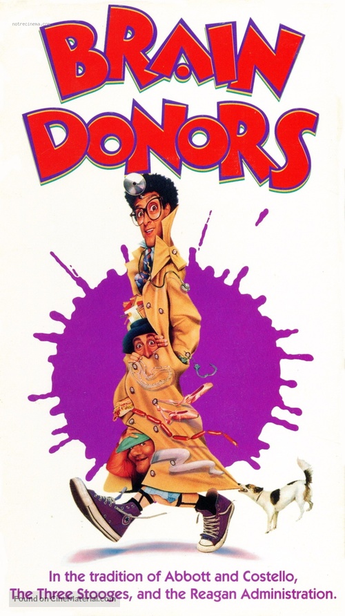 Brain Donors - VHS movie cover