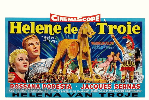 Helen of Troy - Belgian Movie Poster