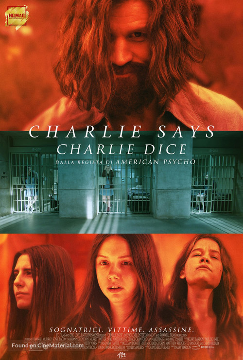 Charlie Says - Italian Movie Poster