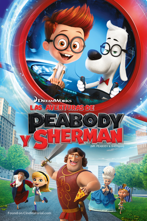 Mr. Peabody &amp; Sherman - Argentinian DVD movie cover