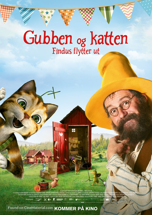 Pettersson und Findus - Findus zieht um - Norwegian Movie Poster