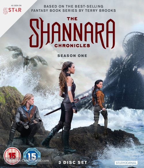 &quot;The Shannara Chronicles&quot; - British Blu-Ray movie cover