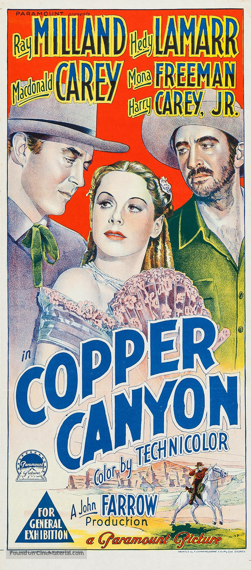 Copper Canyon - Australian Movie Poster