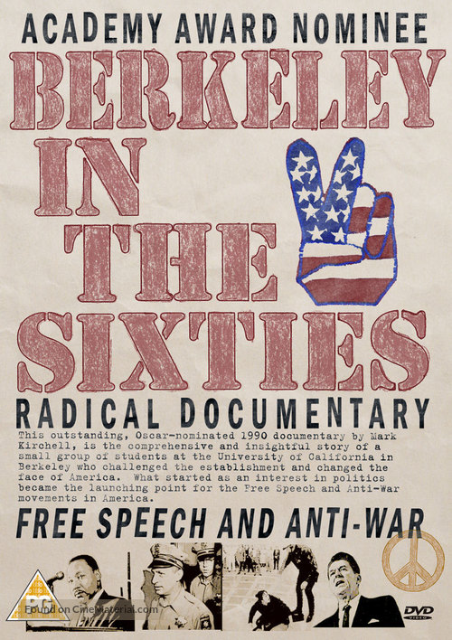 Berkeley in the Sixties - British Movie Cover