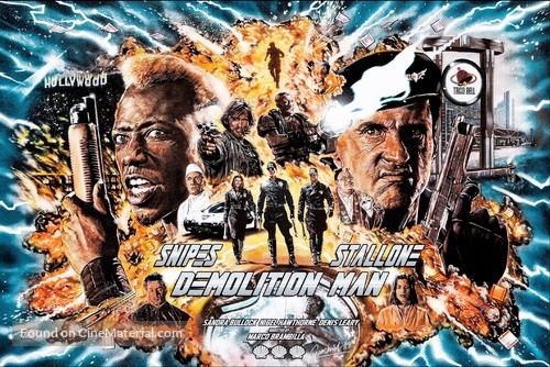 Demolition Man - poster