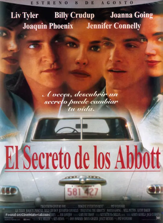 Inventing the Abbotts - Spanish Movie Poster