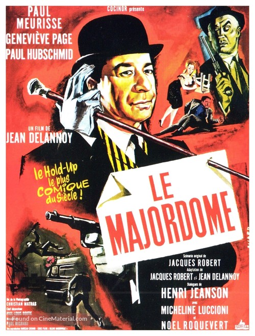 Le majordome - French Movie Poster
