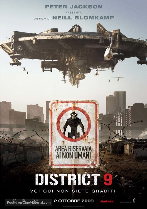District 9 - Italian Movie Poster