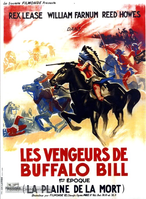Custer&#039;s Last Stand - French Movie Poster