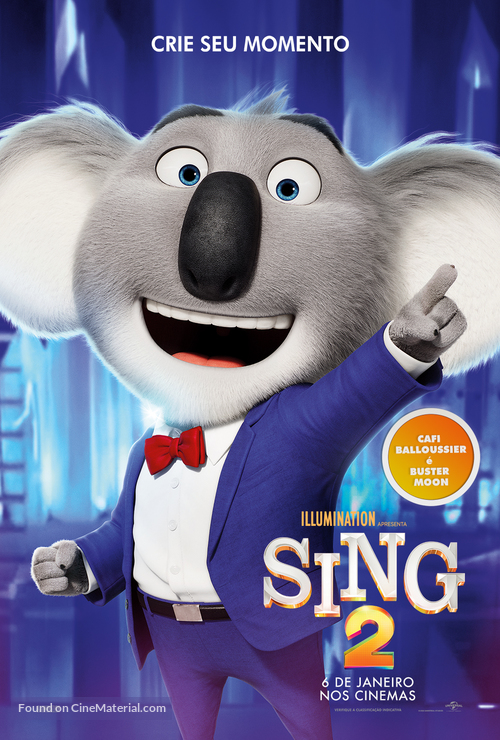 Sing 2 - Brazilian Movie Poster