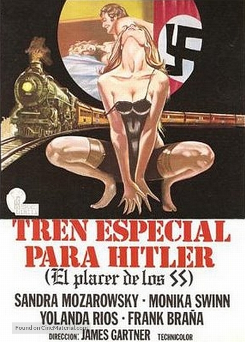 Train sp&eacute;cial pour SS - Spanish Movie Poster