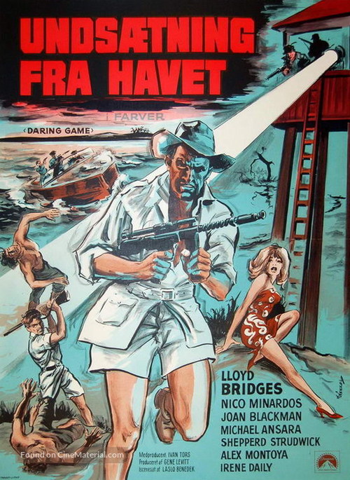 Daring Game - Danish Movie Poster