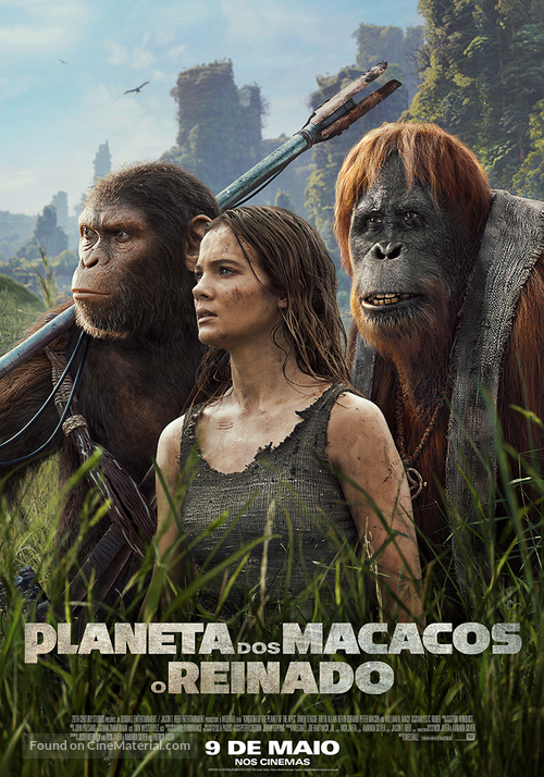 Kingdom of the Planet of the Apes - Brazilian Movie Poster