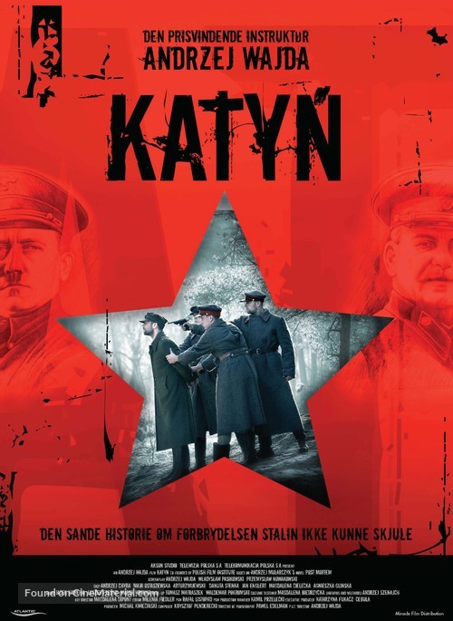 Katyn - Danish Movie Poster