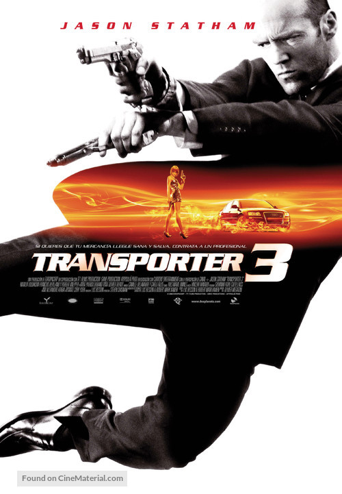 Transporter 3 - Spanish Movie Poster