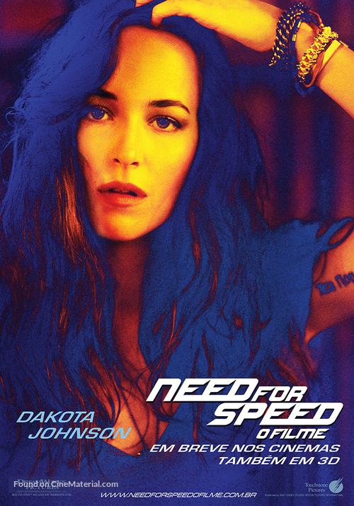 Need for Speed - Brazilian Movie Poster