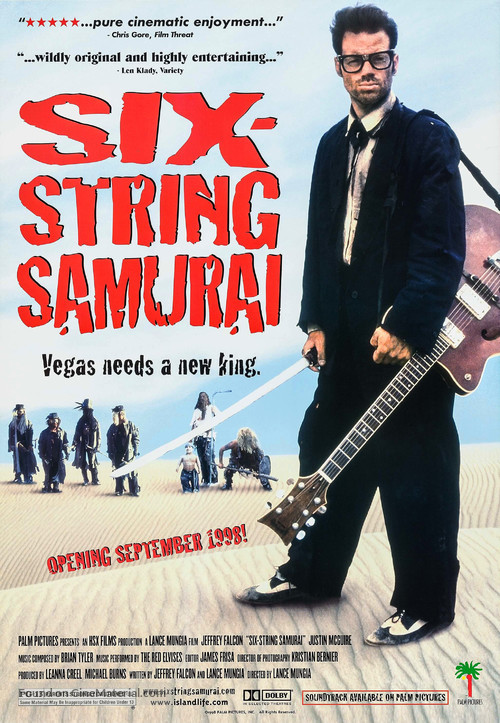 Six-String Samurai - Movie Poster