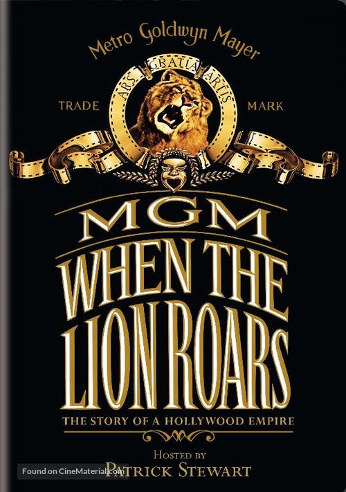 MGM: When the Lion Roars - DVD movie cover