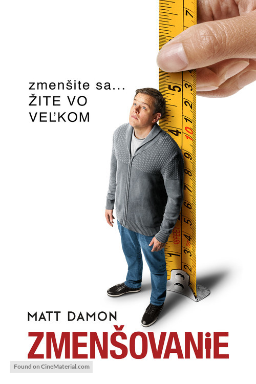 Downsizing - Slovak Movie Cover