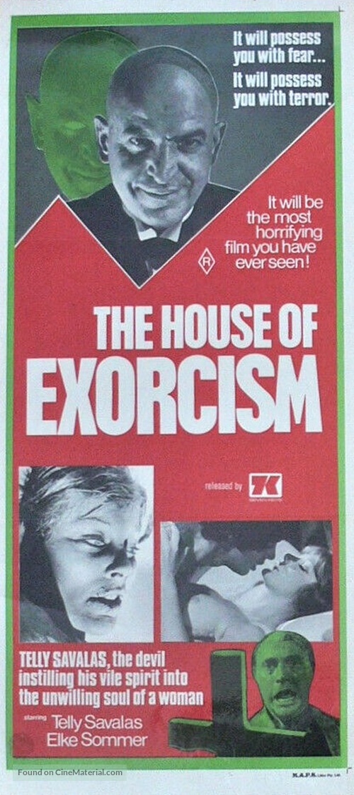 The House of Exorcism - Australian Movie Poster