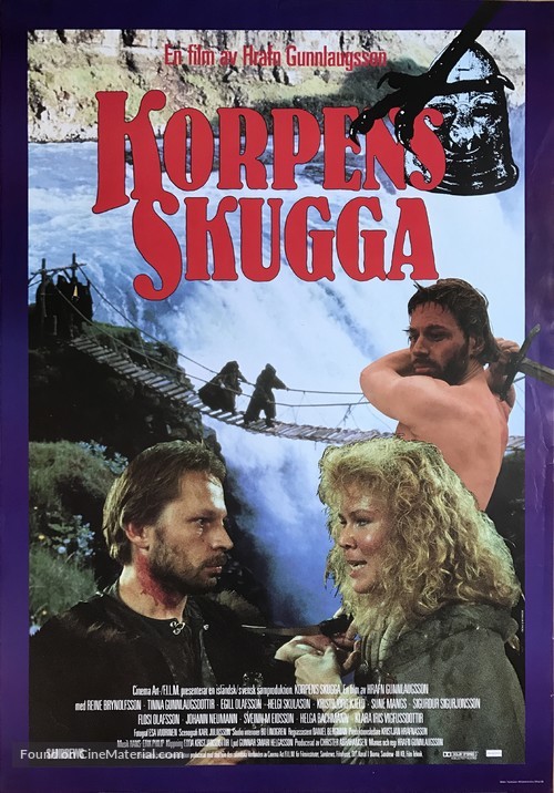 &Iacute; skugga hrafnsins - Swedish Movie Poster