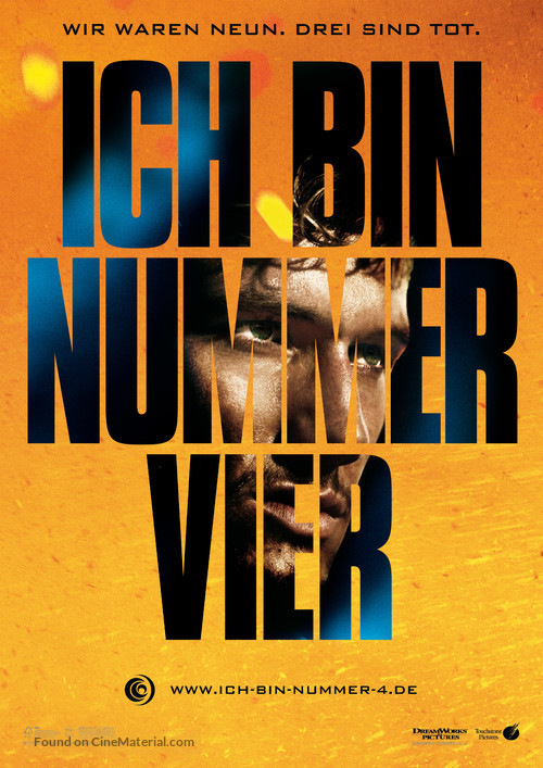 I Am Number Four - German Movie Poster