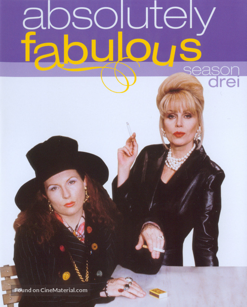 &quot;Absolutely Fabulous&quot; - German Blu-Ray movie cover