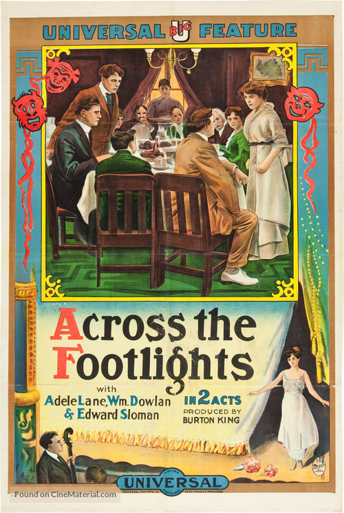 Across the Footlights - Movie Poster