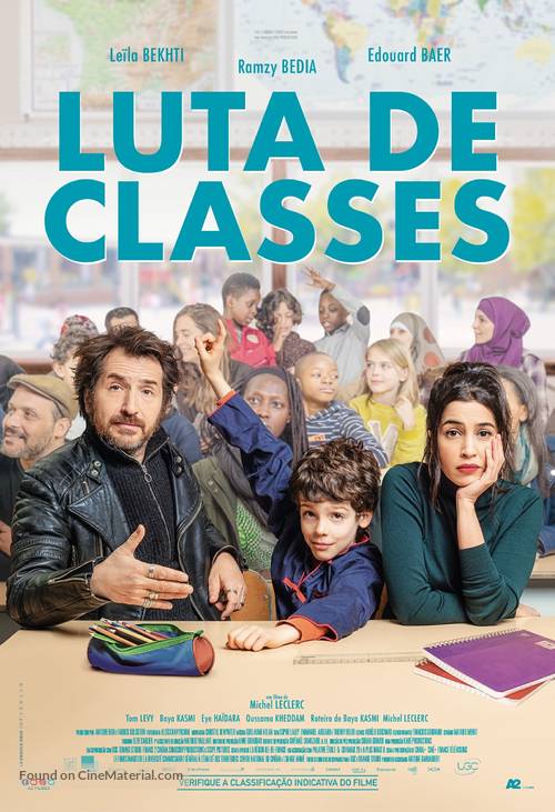 La lutte des classes - Brazilian Movie Poster