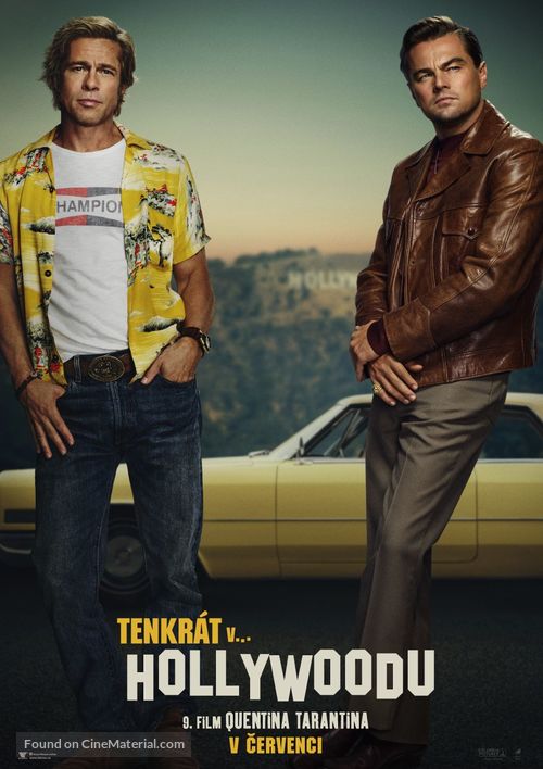Once Upon a Time in Hollywood - Czech Movie Poster