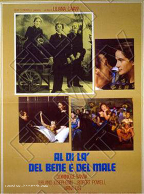 Al di l&agrave; del bene e del male - Italian Movie Poster