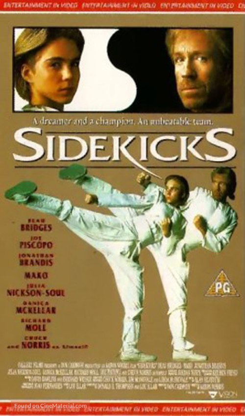Sidekicks - British VHS movie cover
