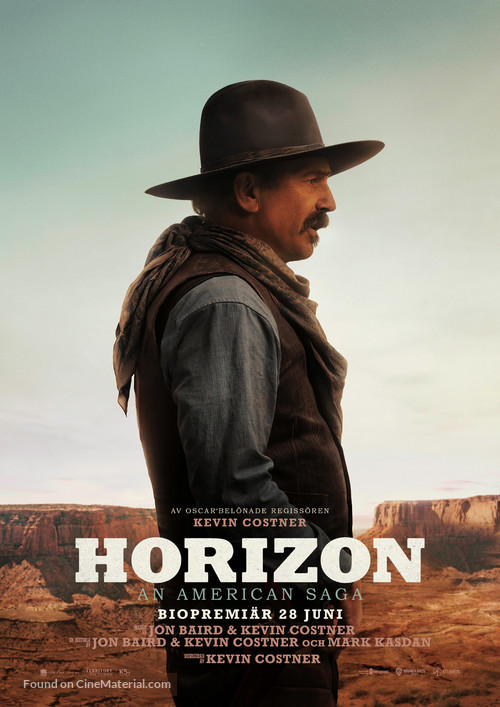 Horizon: An American Saga - Swedish Movie Poster