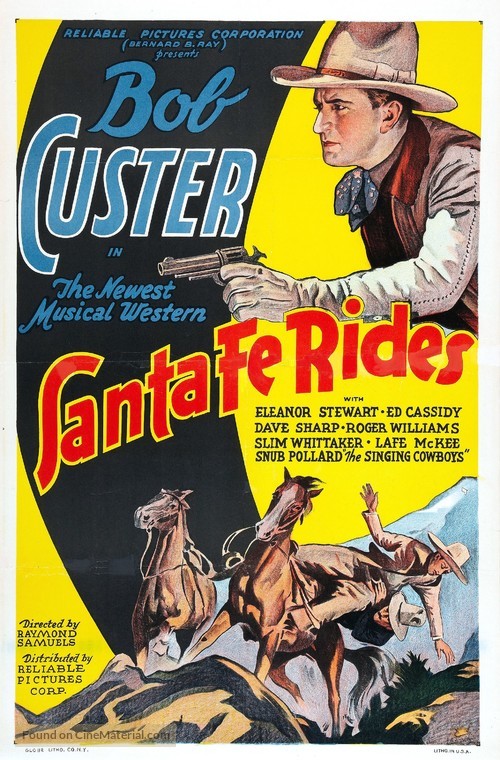Santa Fe Rides - Movie Poster