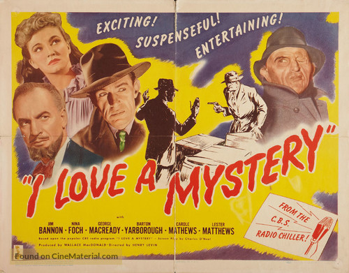 I Love a Mystery - Movie Poster