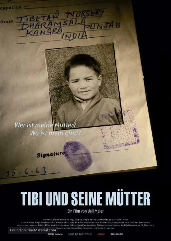 Tibi Und Seine Mütter (2012) Swiss movie poster