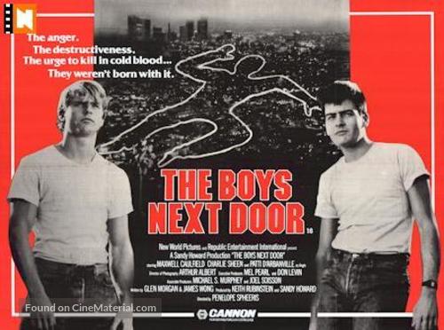 The Boys Next Door - British Movie Poster