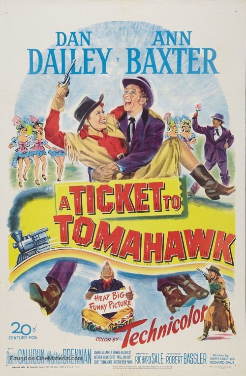 A Ticket to Tomahawk - Movie Poster