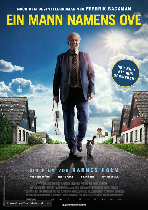 En man som heter Ove - German Movie Poster