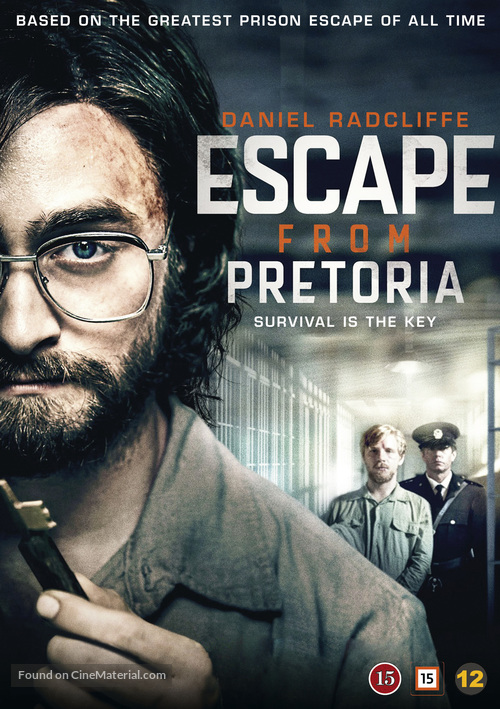 Escape from Pretoria - Danish Movie Cover