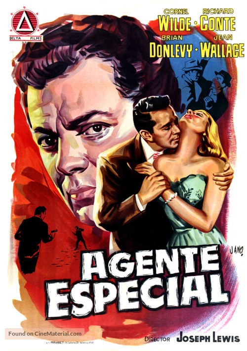 The Big Combo - Spanish Movie Poster