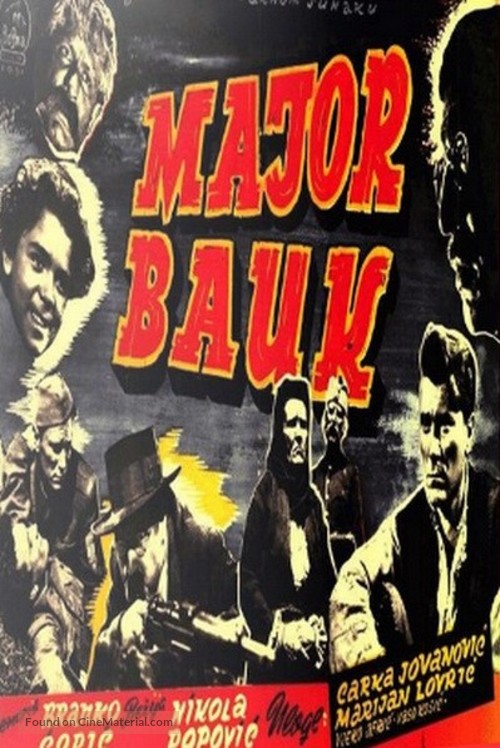 Major Bauk - Yugoslav Movie Poster