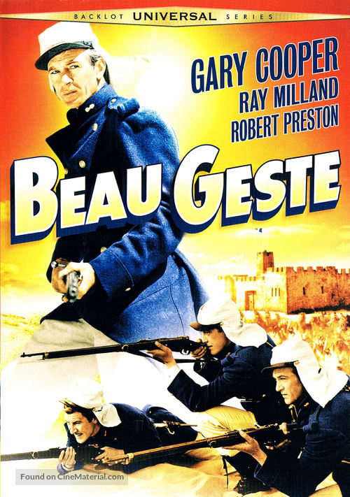 Beau Geste - DVD movie cover
