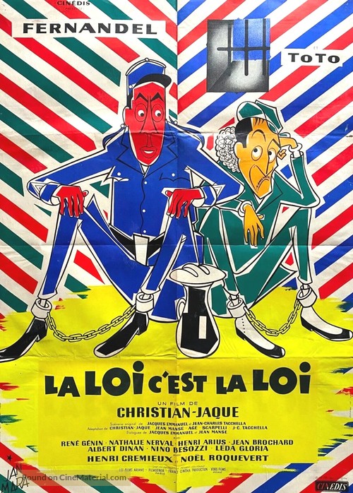 La legge &egrave; legge - French Movie Poster