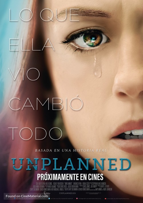 Unplanned - Spanish Movie Poster