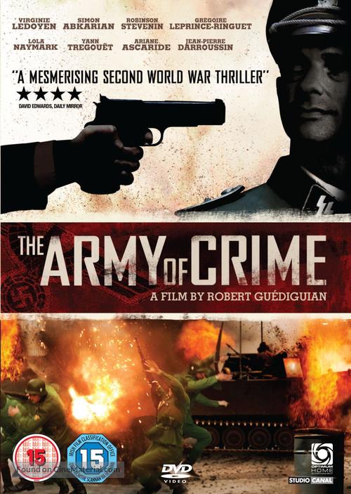 L&#039;arm&eacute;e du crime - British Movie Cover
