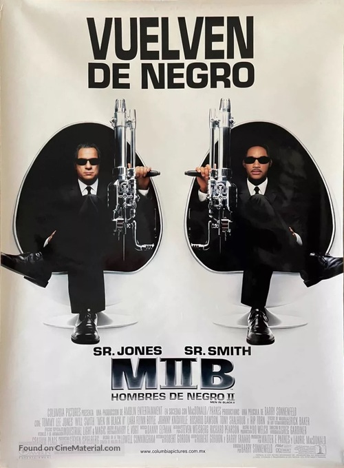 Men in Black II - Mexican Movie Poster