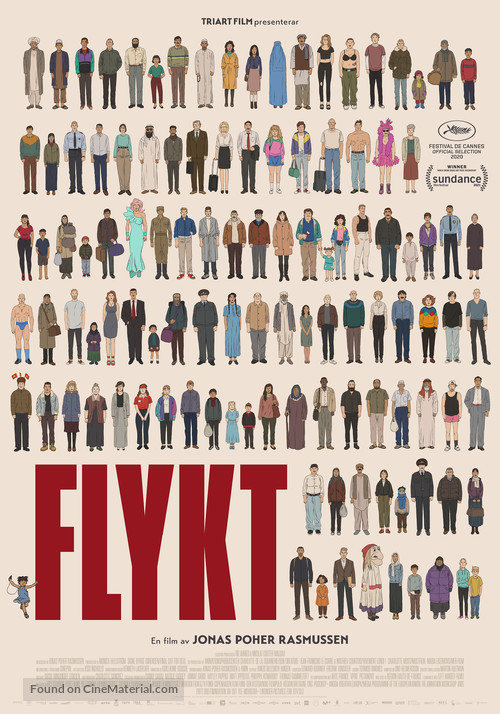 Flugt - Swedish Movie Poster