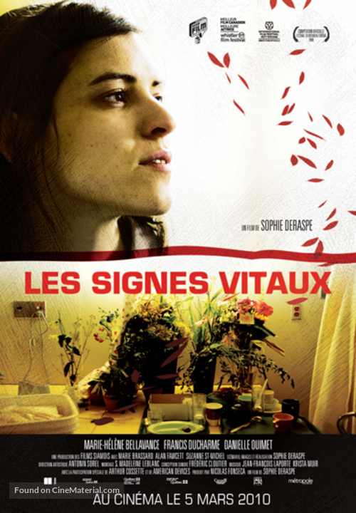 Les signes vitaux - Canadian Movie Poster